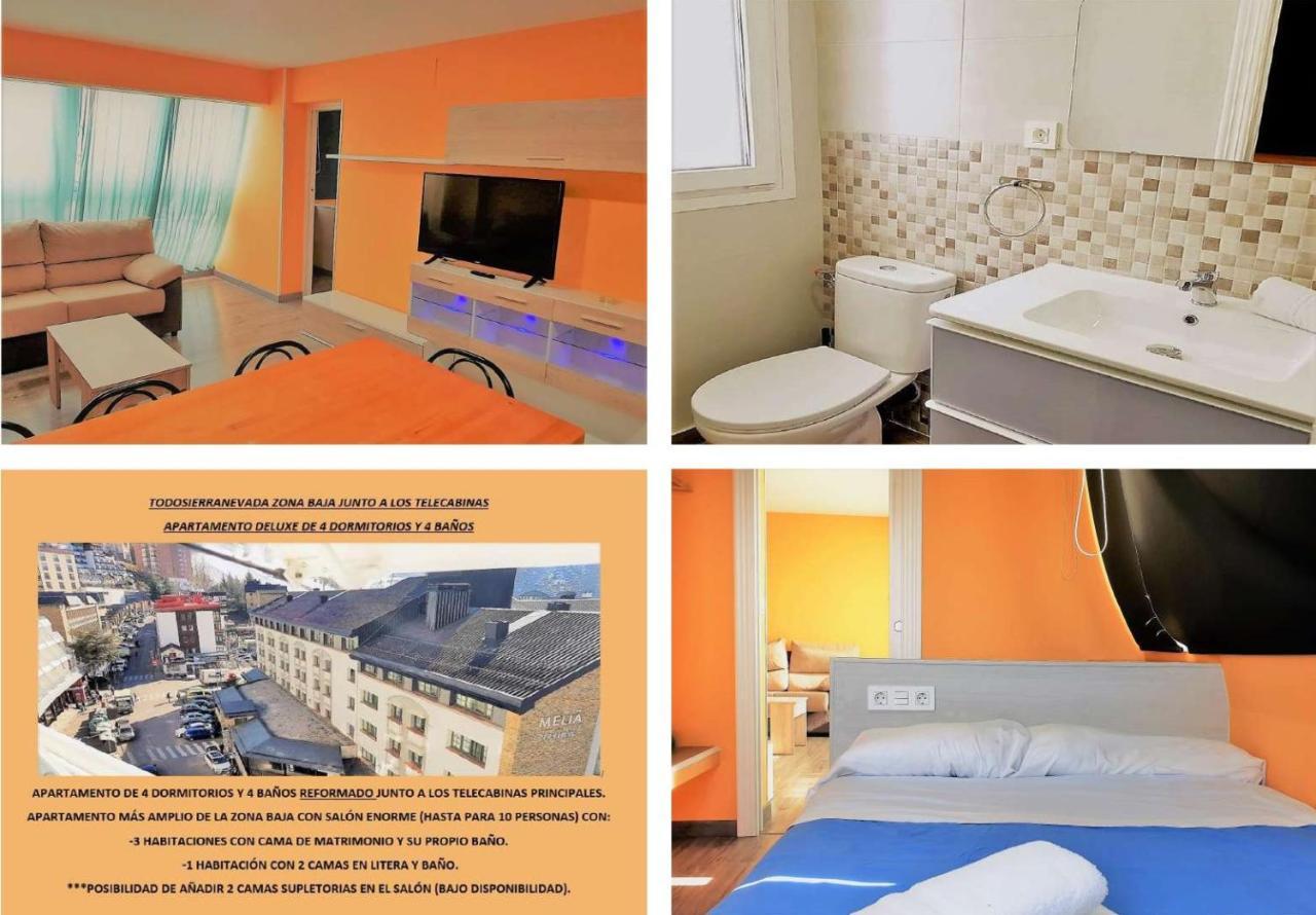 סיירה נבדה Todosierranevada Zona Baja - Apartamentos De 4 Dormitorios - Junto A Los Telecabinas מראה חיצוני תמונה